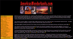 Desktop Screenshot of americaswonderlands.com